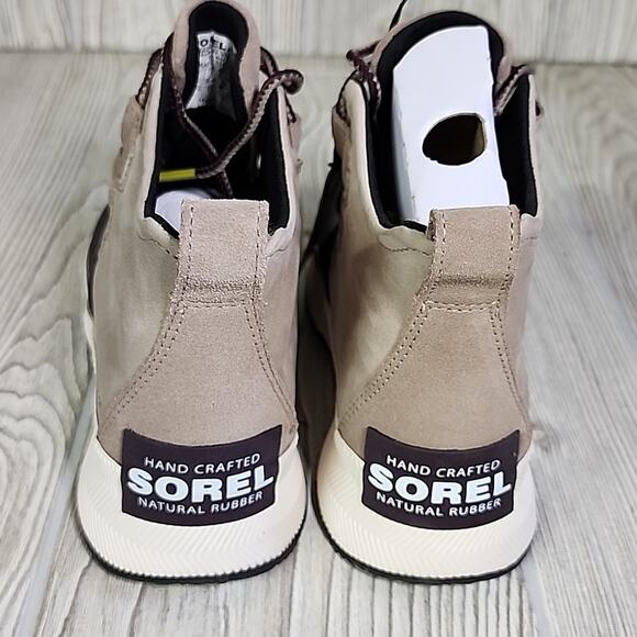 Sorel Out N About III Classic Waterproof Lace Up Boots Omega Taupe Womens 5 NEW - Picture 6 of 12